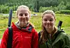 Søstrene Sigrid (14) og Ingeborg Engesvik (18) deltok for første gang i Jaktfeltkarusell Namdalen.