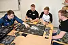 Denne gjengen spiller spill av det mer kompliserte slaget: Hans Robert Skjærvær, Thomas Stenhaug, Daniel Stenhaug og Håkon Bogen.
