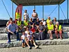 Det ble en hyggelig marking på torvet på Kolvereid etter marsjen gjennom Kolvereids gater, hvor også ordfører Amund Hellesø stilte opp og deltok.