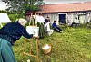 Turid Bjørkmann var en av mange aktører i et innholdsrikt tablå, hvor det var både arbeid, slossing og kunstmaling.