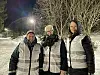Anne-Grethe Vareide, Dordis Furu og Annette Wannebo fra Vikna Røde Kors besøkstjeneste håper mange vil bli med på turer fremover.