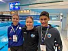 Fra v.: Stella (Leka)og Lina Sørli Hanssen (Namsos)og Leander Minu Sørli (Levanger