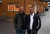 Stortingsrepresentant Sivert Bjørnstad og Terje Settenøy Nærøysund Frp. Fotot: Privat