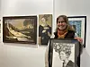 Monika Helgesen sier – Det er en fantastisk arena for å vise fram kunsten sin – og så er det jo ekstra stas når man faktisk får solgt litt også.