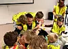 Politioverbetjent og politikontakt Morten Silderen Halvorsen fra Nærøysund politistasjon var en populær kar på Rørvik skole