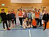 Drives aktivitetsprogram WePlay har blitt et populært tilskudd til aktiviteter for de unge i Leka kommune. Her er deltakerne sammen med coach Kjell Arve Sønnesyn.