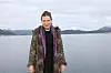 Gjøa Aanderaa trives godt på sjøen. Da presteparet kom til Bindal kjøpte de en liten båt som har blitt flittig brukt.