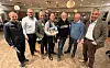 Bred enighet om at det må fortgang i Laksveg Nord-prosjektet. Fra venstre: Geir Ottesen (LO), Lars Fredrik Mørch (Namdalskysten Næringsforening), Hallgeir Grøntvedt, Anna Ceselie Brustad Moe, Steinar Aspli og Bjørnar Smines (NAF).
