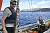 Per Magnus Appfjell og Marius Iversen var førstereis-gutter ombord i S/Y Påsegla.