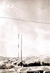 Mast i Rørvik fotografert under krigen. Bildet tilhører Kystmuseet i Nord-Trøndelag, Norveg.