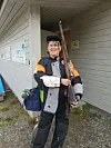Else Restad klar til skyting