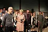 Ulf Grande, Rita Johansen, Ole Evjen, Guna Indriksone Frica, Håvard Sørhaug, og Songlaget Njård skapte sammen en festlig forestilling om fenomenet Vømmøl.