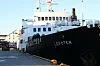 Heretter blir det bare ei hurtigrute å se til kai i Rørvik.