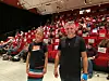 Bjørg Elin Moen og Knut Arne Valø fra MOT underviste foran 175 skoleansatte fra Rørvik, Kolvereid og Austafjord.