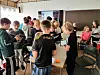 Under opplæringen gjennomførte elevene en spørreundersøkelse for å øve seg. Mellom annet om hvilket dyr som var favoritten.