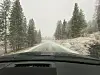 Se opp for glatte veger. Bildet er fra Gråmarka.