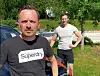 Daglig leder Bent Are Hanssen og kollega Philip Gyllenkors driver Trekanten Trafikkskole i Namsos, og gleder seg til oppstarten i Rørvik.