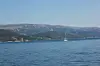 Øksningøy ligger 10 minutters båttur fra Terråk. Der har familien sine røtter.