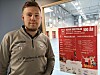 Daglig leder, Tobias Vikan ønsker alle velkommen til 100-årsfeiring.