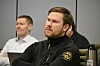 Adrian Aspli (Sp) fulgte debatten om kraftsituasjonen under formannskapsmøtet.
