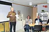 LO`s distriktssekretær for Trøndelag, Kristian Tangen, hadde et innlegg på møtet om arbeidsplasser.