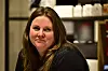 Carina på Elon er klar med vaffeljernet.