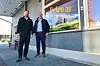 Kjetil Hartviksen fra Trekon AS og Øyvind Stene fra Overhalla Hus er godt fornøyd med samarbeidet.