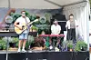 Adrian Jørgensen bidro med sin musikk under Trøndersk matfestival.