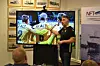 Daglig leder i Bodø/Glimt Frode Thomassen holdt et foredrag om bærekraft for de som ville høre på. Glimt var på besøk i distriktet forrige uke der fotball og fremtiden var i fokus.