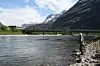 Driva er en av elvene med gyroinfisert yngel, som har vært undersøkt av forskerne.