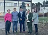 Bindal kommunes nye formannskap (fra v.) Wenke Ryan (varaordfører), Lasse Kolsvik og Frode Næsvold (ordfører). Alle fra Bindal Ap. Elin Lian og Bjørg Heidi Hald er fra Bindal SV.