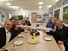 Leka kommune, Telenor og Trøndelag fylkeskommune har ferdigstilt dekningsprosjektet i Leka. Fra v. ordfører Per Helge Johansen, rådmann Solveig Slyngstad, Kristin Floa, Mari Anne Hoff og Ole Kristian Holand (alle fra Leka formannskap). Fra h. Terje Sørvik, Trøndelag fylkeskommune, Arne Quist Christensen og Pål Lukashaugen fra Telenor,