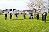 Medlemmer fra Rørvik musikkforening åpnet og avrundet markeringen.