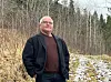 Herfra finner man veien opp til stien. Jan Morten Stræte og Sturla Nordbøe er to av tre i prosjektgruppa.
