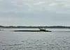 Utenfor Lauvøya møtte en uheldig båtfører et skjær og så seg nødt til å tilkalle hjelp fra RS 'Harald V'.