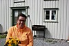 Styreleder Veronica Johansen ved Laukvika gård