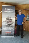 Svein Bjørknes håper å få inn midler til bygging av redningsskøyta 'Odd Fellow 3'.