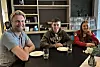 Jonas Williksen, Namdalskysten Næringsforening, Emil Engesvik og Rikke Hamland fra Ytre Namdal videregående skole.