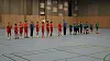Rørvik G12 klar for dyst mot Skogn/Frol 2, en kamp guttene fra Rørvik vant 25-18.