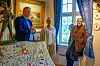 Amund Hellesø, Line Bakke Fjær og Magne Olav Aarsand Breivik holdt en pressekonferanse angående åpningen av kunstmuseet som skal skje på lørdag.