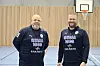 Kolstad-trener Stian Gomo og talentutvikler Jan Erik Wiedemann.