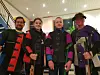 Kolvereid-skyttere Geir Ove Sørenmo, Thea Sørenmo, William Strøm Johansen og Anita Kjekshus.