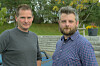 Fredrik Duna (Rødt) og Andreas Lauritz Sørensen (Frp) står sammen om å markere avstand fra vitsing om vold og drap.
