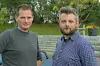 Fredrik Duna (Rødt) og Andreas Lauritz Sørensen (Frp) står sammen om å markere avstand fra vitsing om vold og drap.