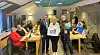 Ordfører Frode næsvold delte ut årets tiltakspris til Nina og Eddie Jørgensen-Øberg som er innehavere av restauranten Mormors Stuer.
