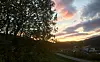 Solen stiger i øst på Bindalseidet klokken 07:24.