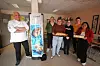 Kursleder Rune Sandø sammen med Ida Settenøy, Wanja Helen Borgan, Kaisa Dahle, Victoria Nesset, Maren Hasfjord og Ueangfa Horven.