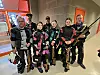 En del av Kolvereid-skytterne samlet: John Arne Edvardsen, Georg H. Johansen, Vilde Wahl, Olav Wahl, Anna Valan, Thea Sørenmo og William Johansen.