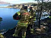 Mannskap fra Bindal brannvesen har fått kontroll med gressbrannen.