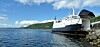 MF 'Lofotferje I', her til i kai på Kaljord i Hadsel, er nå satt inn som reserveferge for MF 'Haranes' som nå ligger på verksted i Abelvær.
